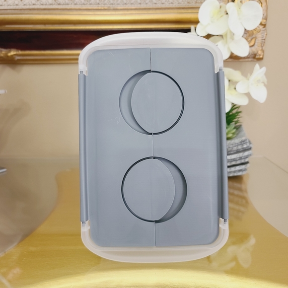 Container Storage Box with Hinged Interlocking Lid - Picture 6 of 9